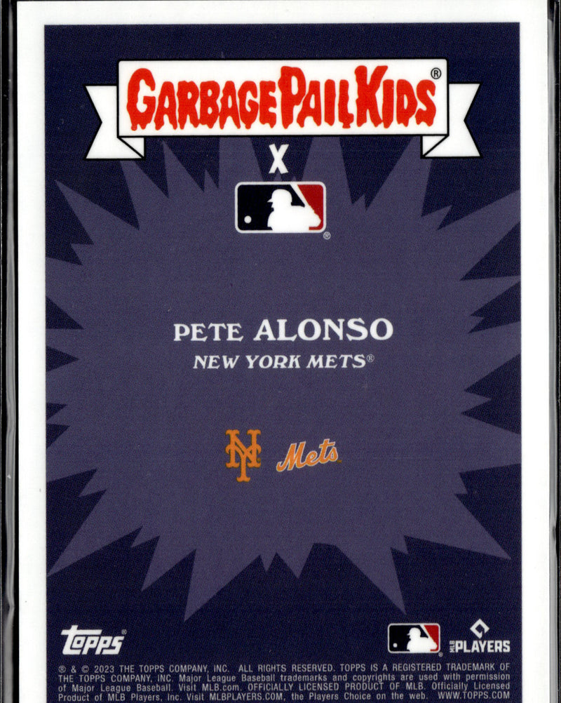 2023 Topps Garbage Pail Kids x MLB Series 3 #4a Polar Pete Pink Foil #/99-2