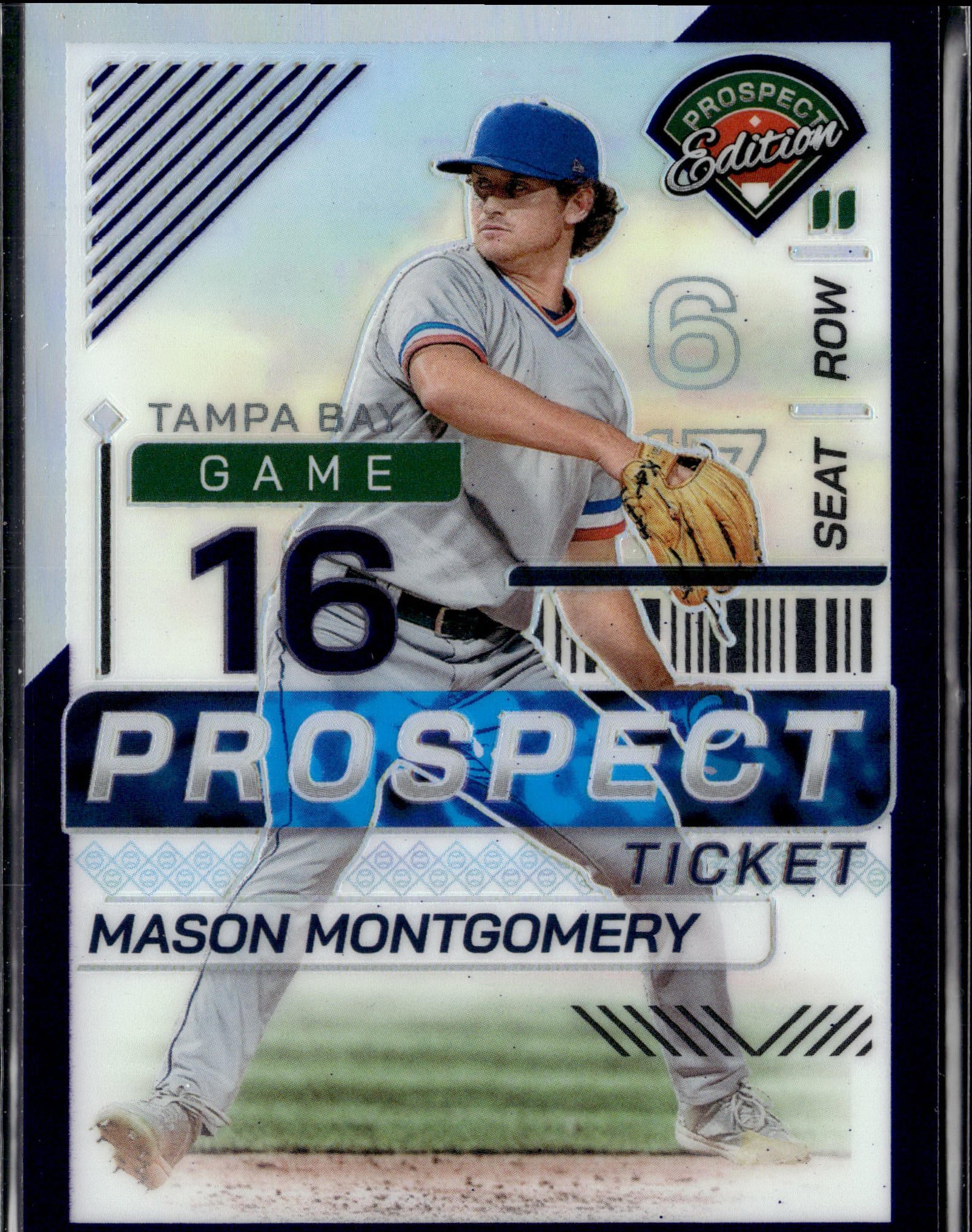 2024 Panini Prospect Edition #29 Mason Montgomery Purple Holo #/99-1