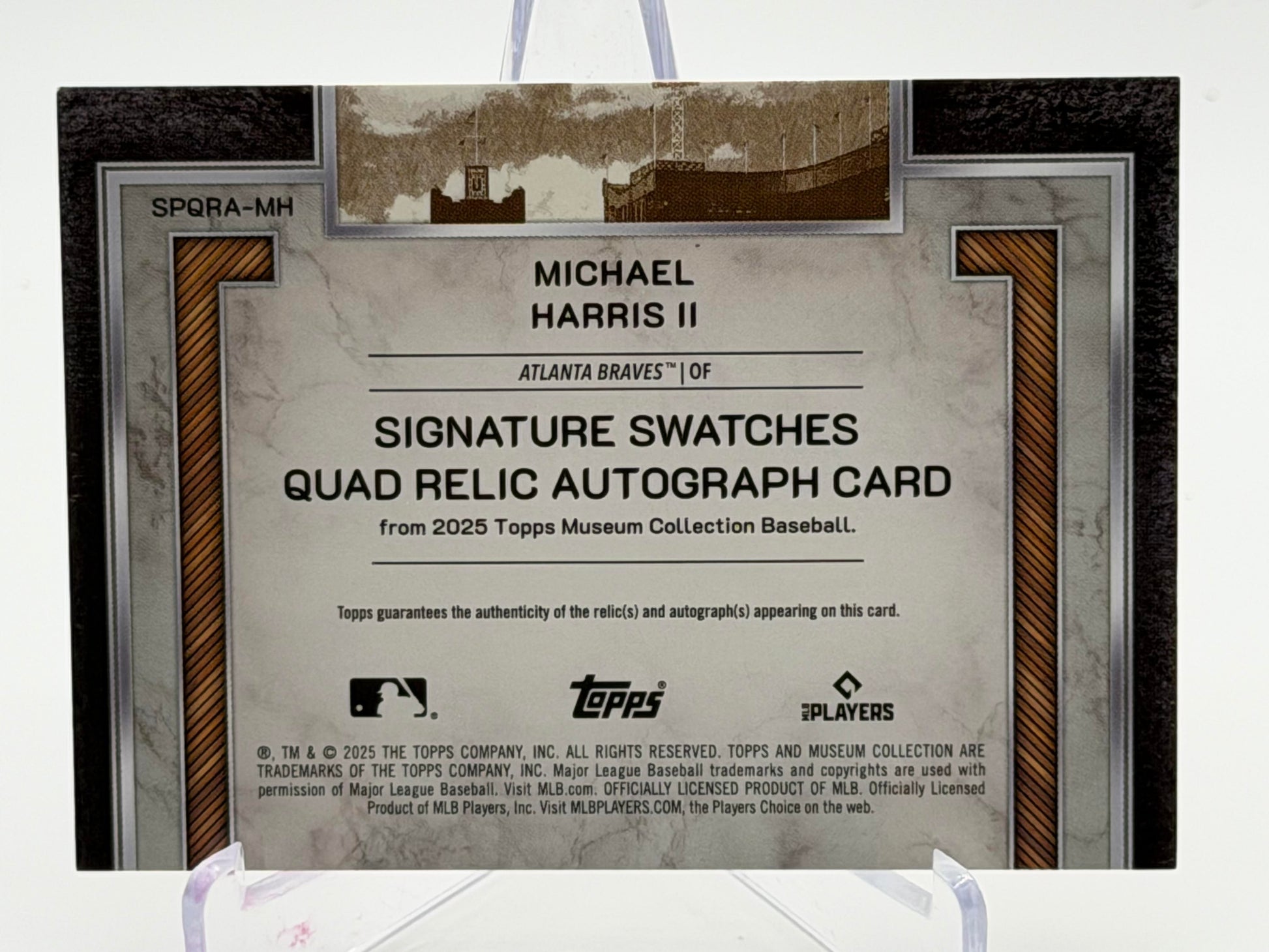 2025 Topps Museum #SPQRA-MH Michael Harris II PA/15-2