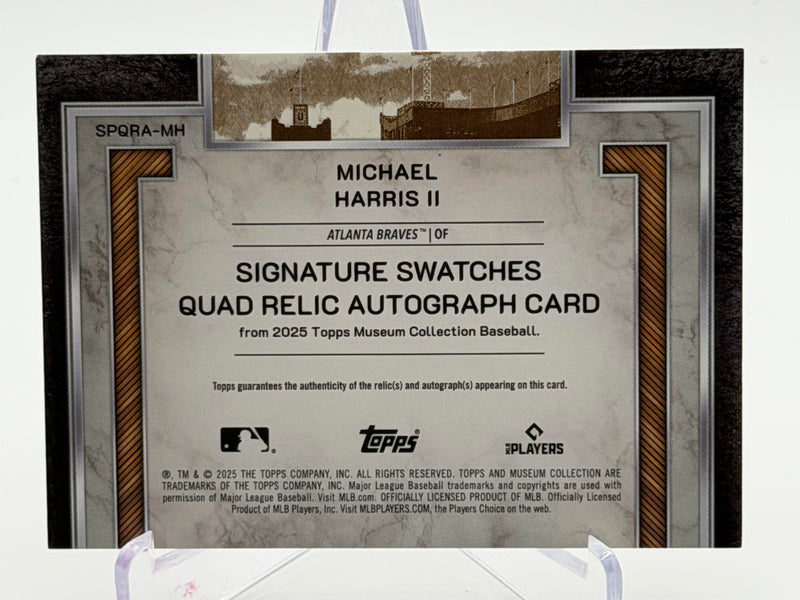 2025 Topps Museum #SPQRA-MH Michael Harris II PA/15-2