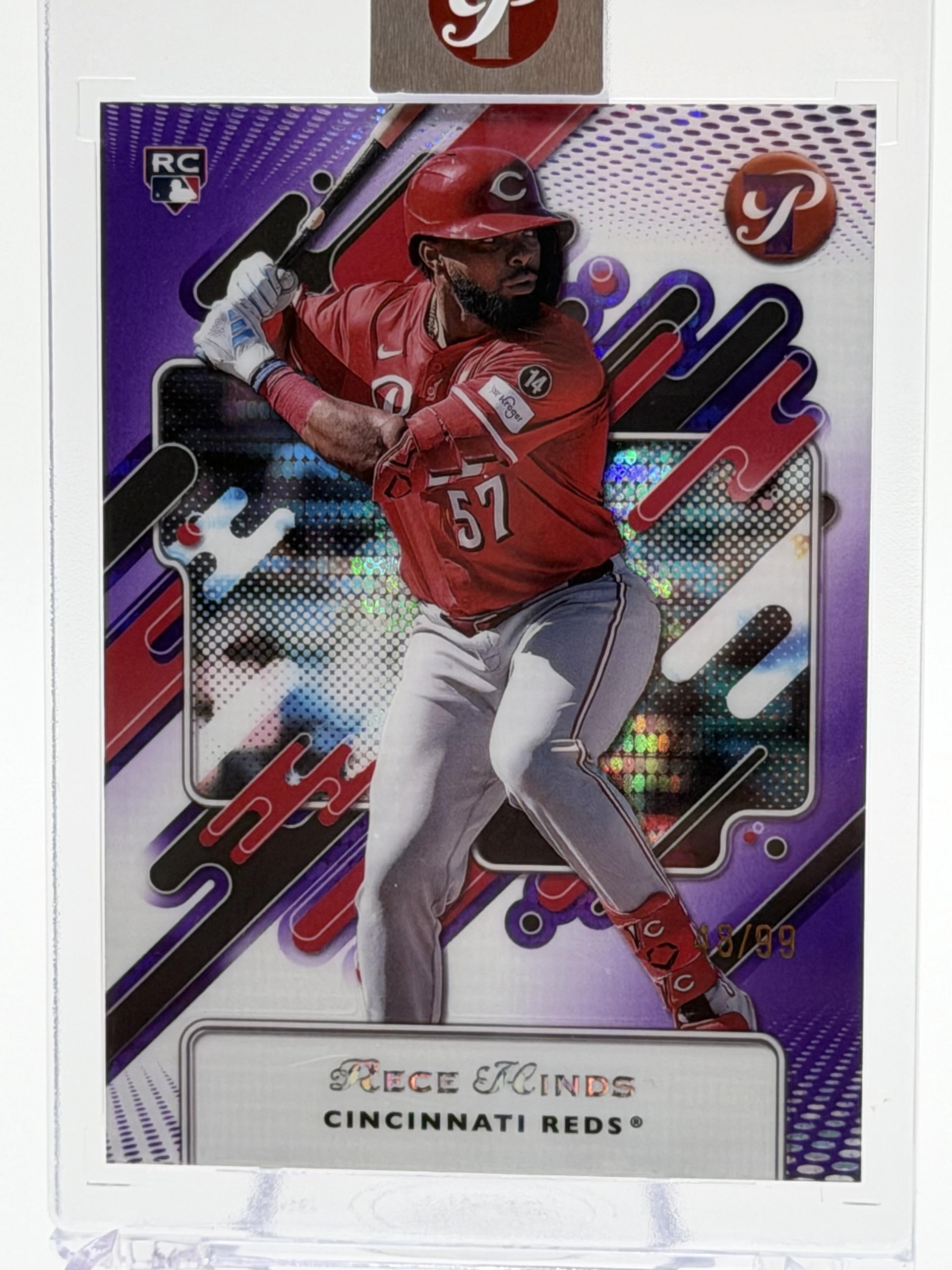 2025 Topps Pristine #22 Rece Hinds Pristine Purple Refractors #/99