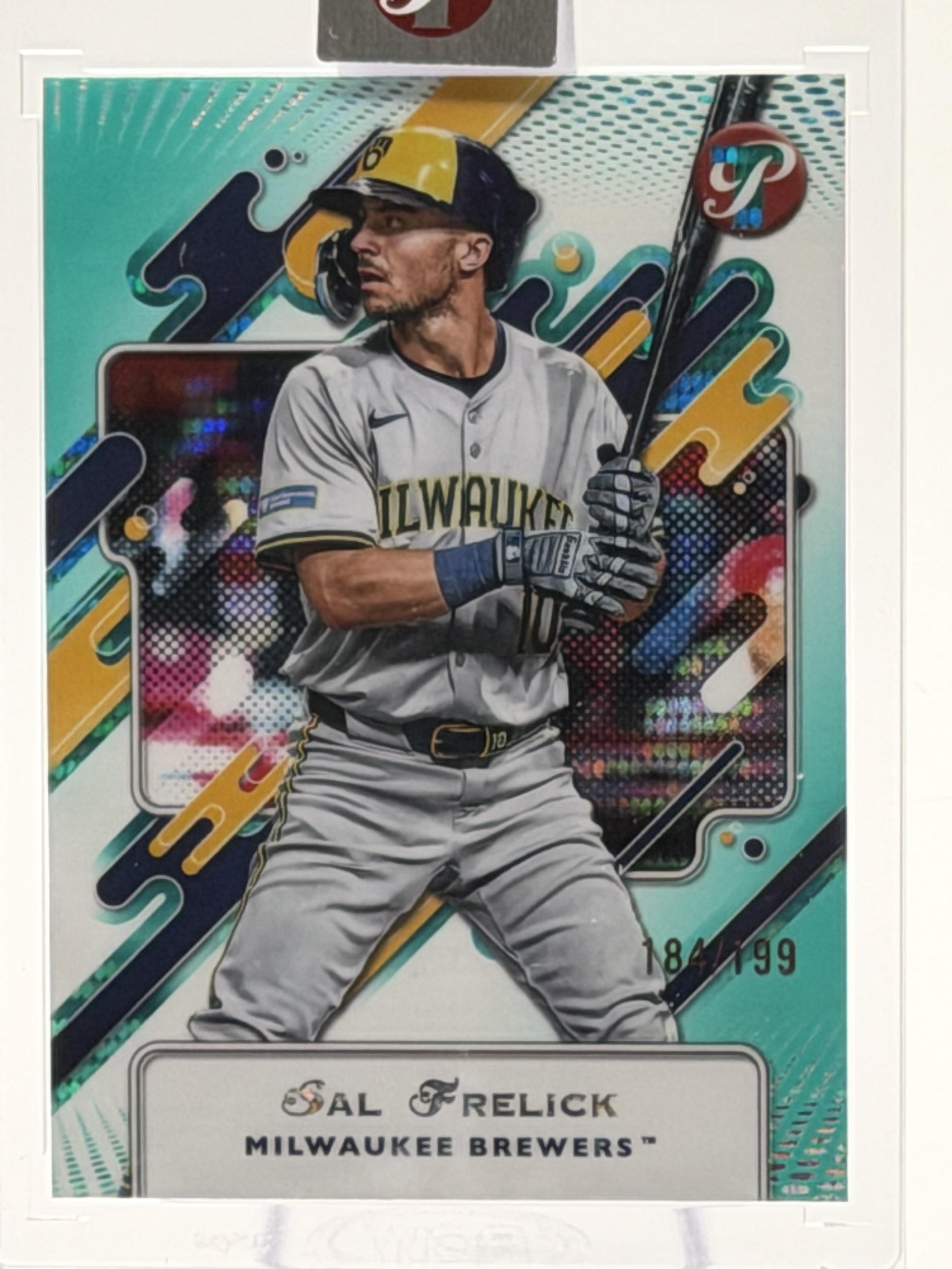 2025 Topps Pristine #197 Sal Frelick Pristine Aqua Refractors #/199