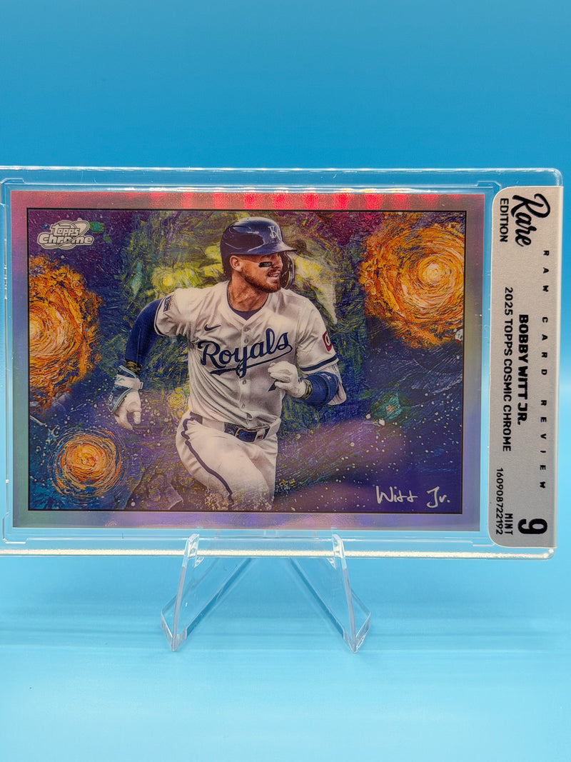 2025 Topps Chrome Bobby Witt Jr. Starry Night #STN-19 SGC 9 Royals-1