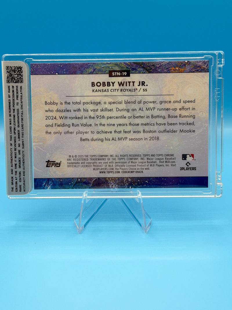 2025 Topps Chrome Bobby Witt Jr. Starry Night #STN-19 SGC 9 Royals-2